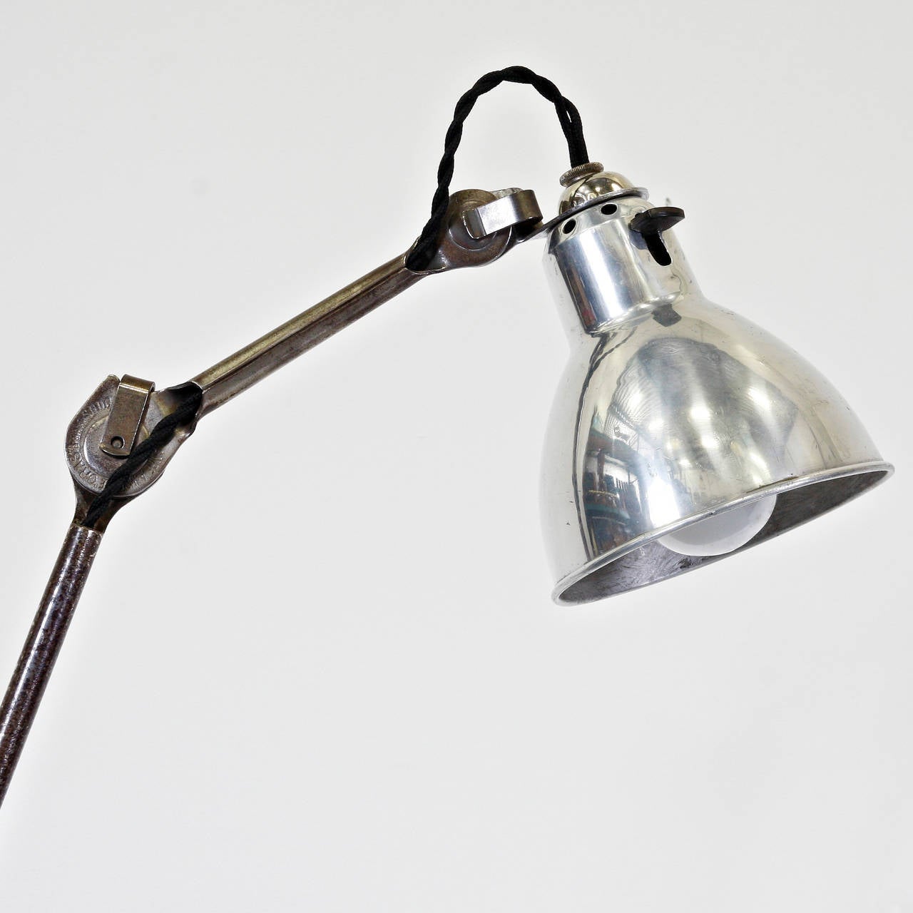 French Lampe Gras No. 201 Table Lamp, circa 1930
