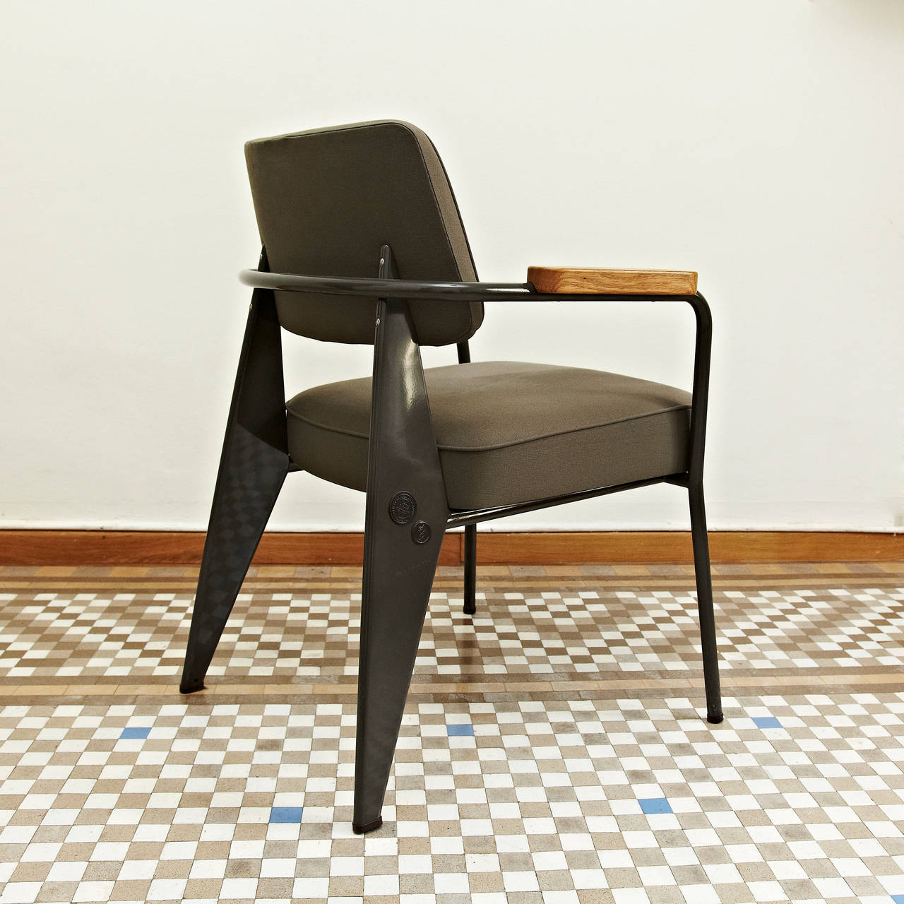 Jean Prouve Pair of Limited Edition Armchairs by GStar for Vitra For