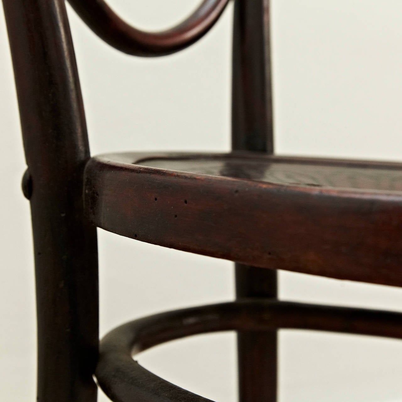 Austrian J.J. Kohn Art Noveau Bentwood Chair, circa 1880, Austria