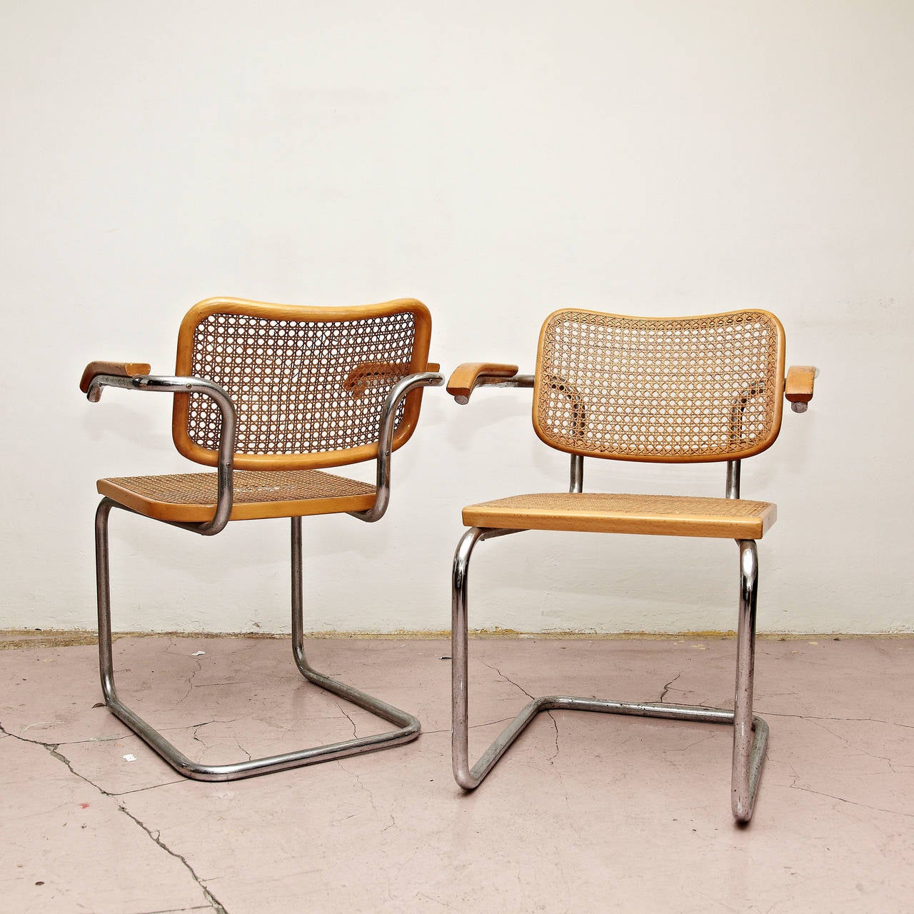 Mid-Century Modern Marcel Breuer Cesca Chair, circa 1950
