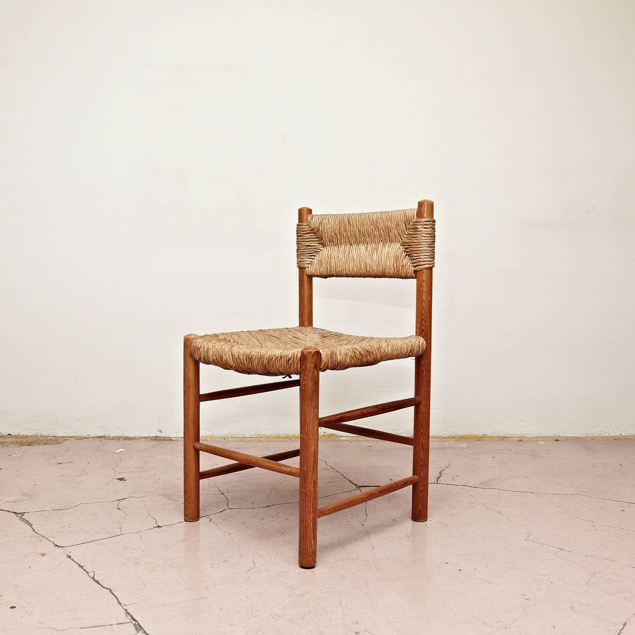 Charlotte Perriand Chair, circa 1950 In Good Condition In Barcelona, Barcelona