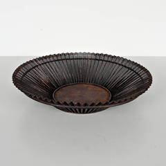 Mathieu Matègot Enameled Metal Fruit Bowl, circa 1950