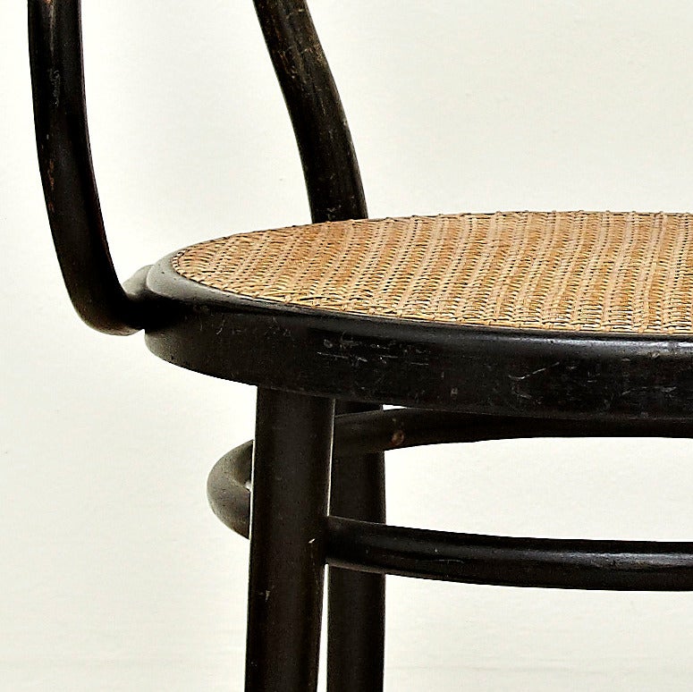 Early 20th Century Set of Four Thonet 209 Chairs by Auguste Thonet for Thonet