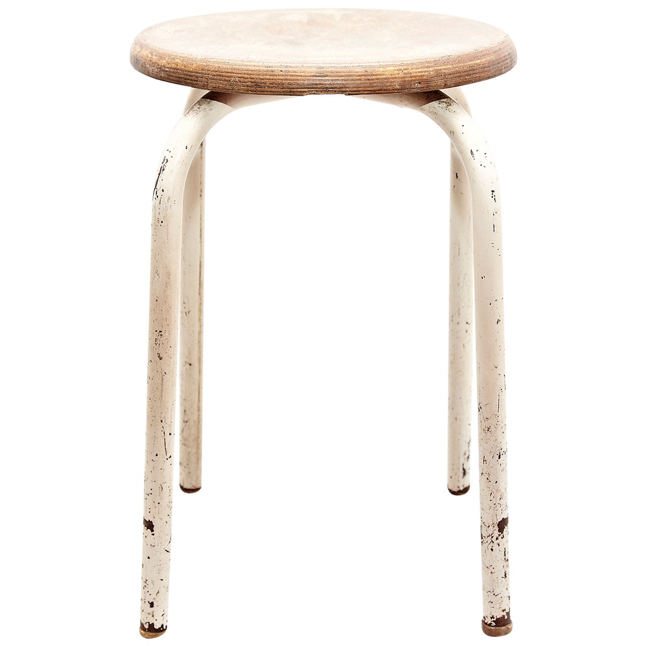 Stool Attributed to Jean Prouvé, circa 1950