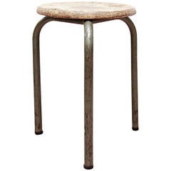 Stool Attributed to Jean Prouvé, circa 1950