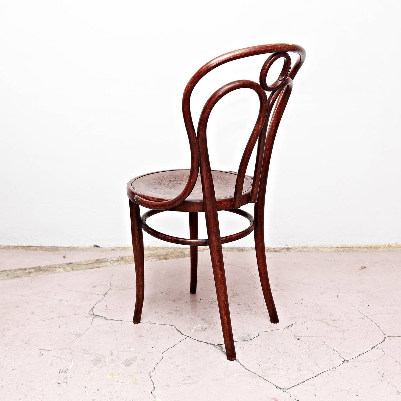 Thonet Chair

In good original condition, with minor wear consistent with age and use, preserving a beautiful patina.

Thonet was the son of master tanner Franz Anton Thonet of Boppard. Following a carpenter's apprenticeship, Thonet set himself