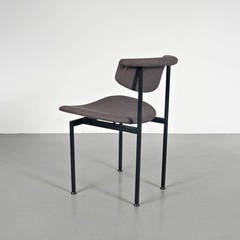 Set of 8 Rudolf Wolf Dining Chairs, circa 1960