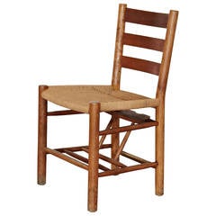 Set of 10 Kaare Klint Chairs for Grundtvig's Church, circa 1940