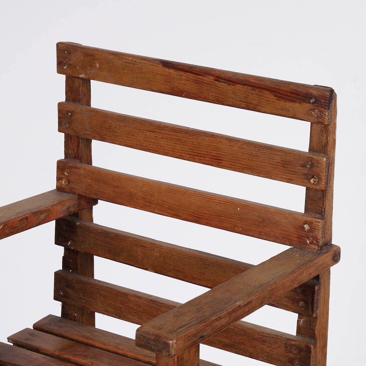 Modernist Dutch Children Chair, circa 1950 2