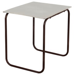 Modernist Dutch Bauhaus Side Table, circa 1950