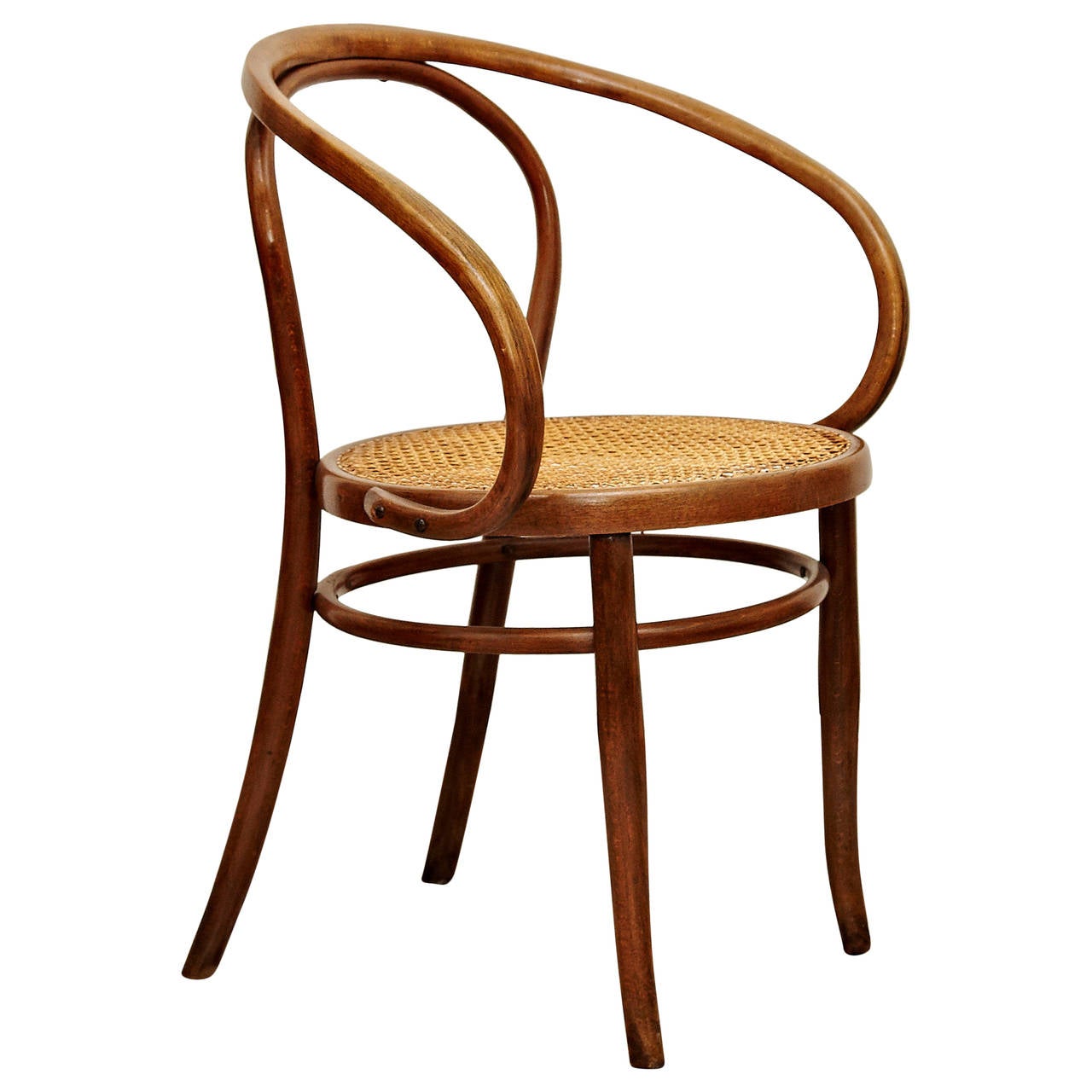 Thonet 209 Armchair by Auguste Thonet for Thonet, circa 1900 at 1stDibs |  thonet armchair