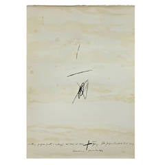 Antoni Tàpies Lithography, Cartrons, Papers, Fustes, Collages del 1946 al 1964 5
