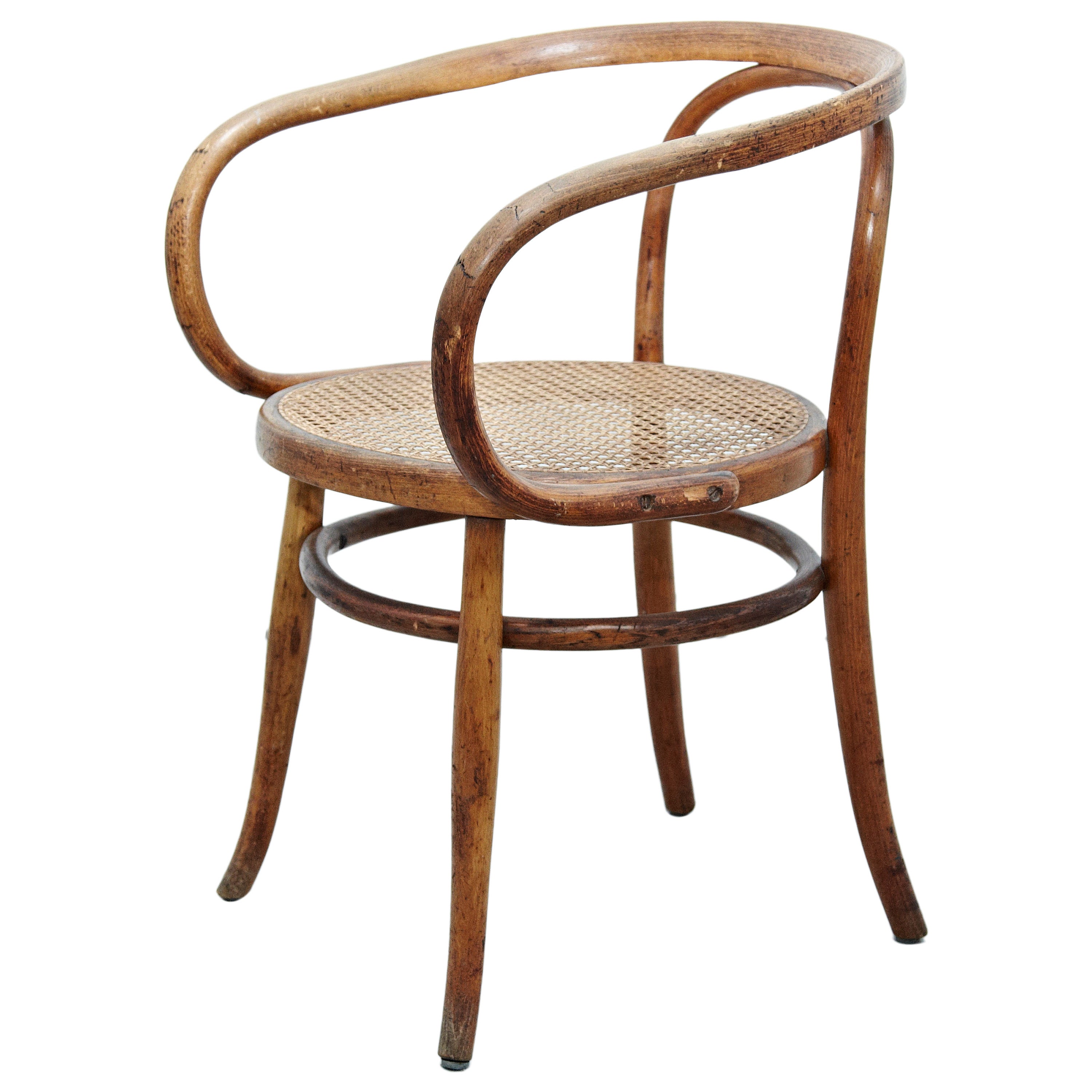 Thonet 209 Sessel von Auguste Thonet für Thonet:: um 1900
