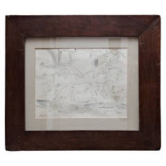 Togores Drawing for Galerie Simon, 1927 5