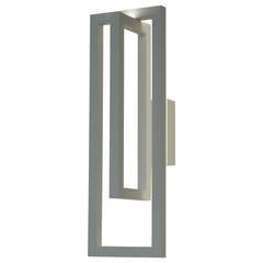 21st Century Wall Light in Steel, Pearl Grey, Lacquer