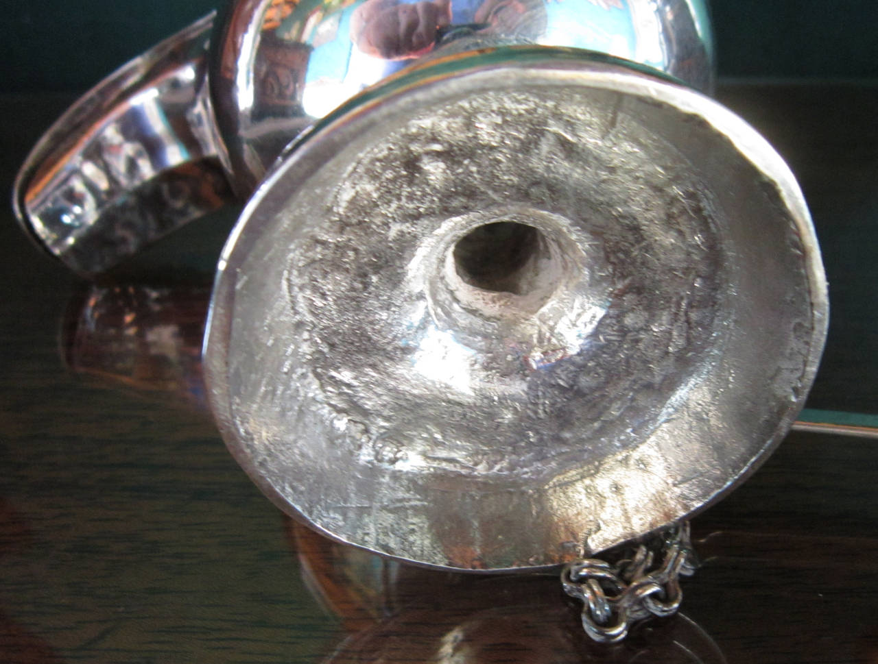 Early 19th Century Spanish Colonial Silver Naveta 'Incense Boat, ' Assay Mark Cayetano Buitron For Sale