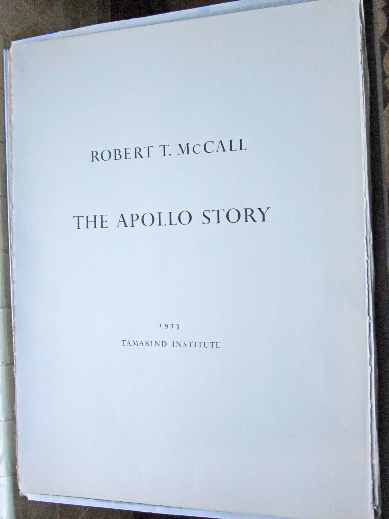 Apollo Lithographs by Robert T. McCall, circa 1973, Set of Five 5