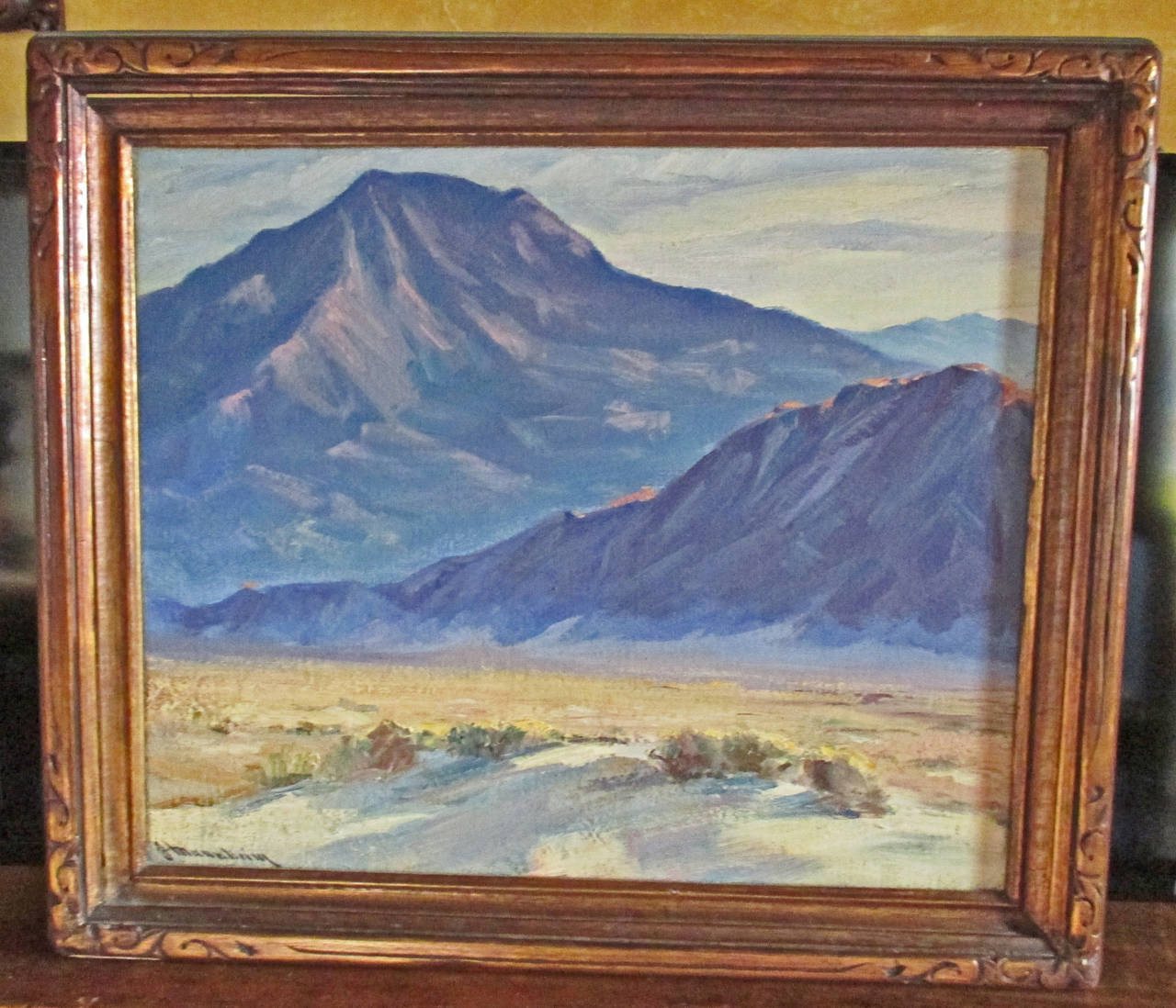 Jean Mannheim Plein Aire Painting, California Mountains For Sale 3
