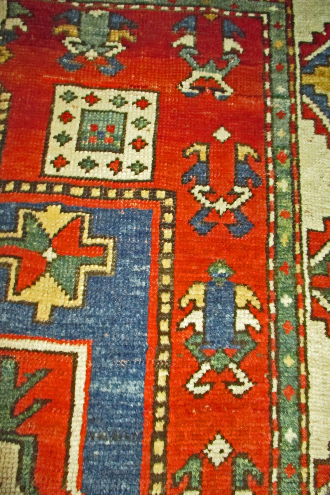 Fachralo Kazak Prayer Rug, Last Quarter of 19th Century For Sale 3