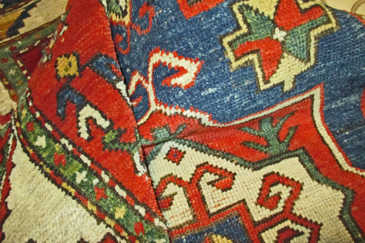 Fachralo Kazak Prayer Rug, Last Quarter of 19th Century For Sale 6