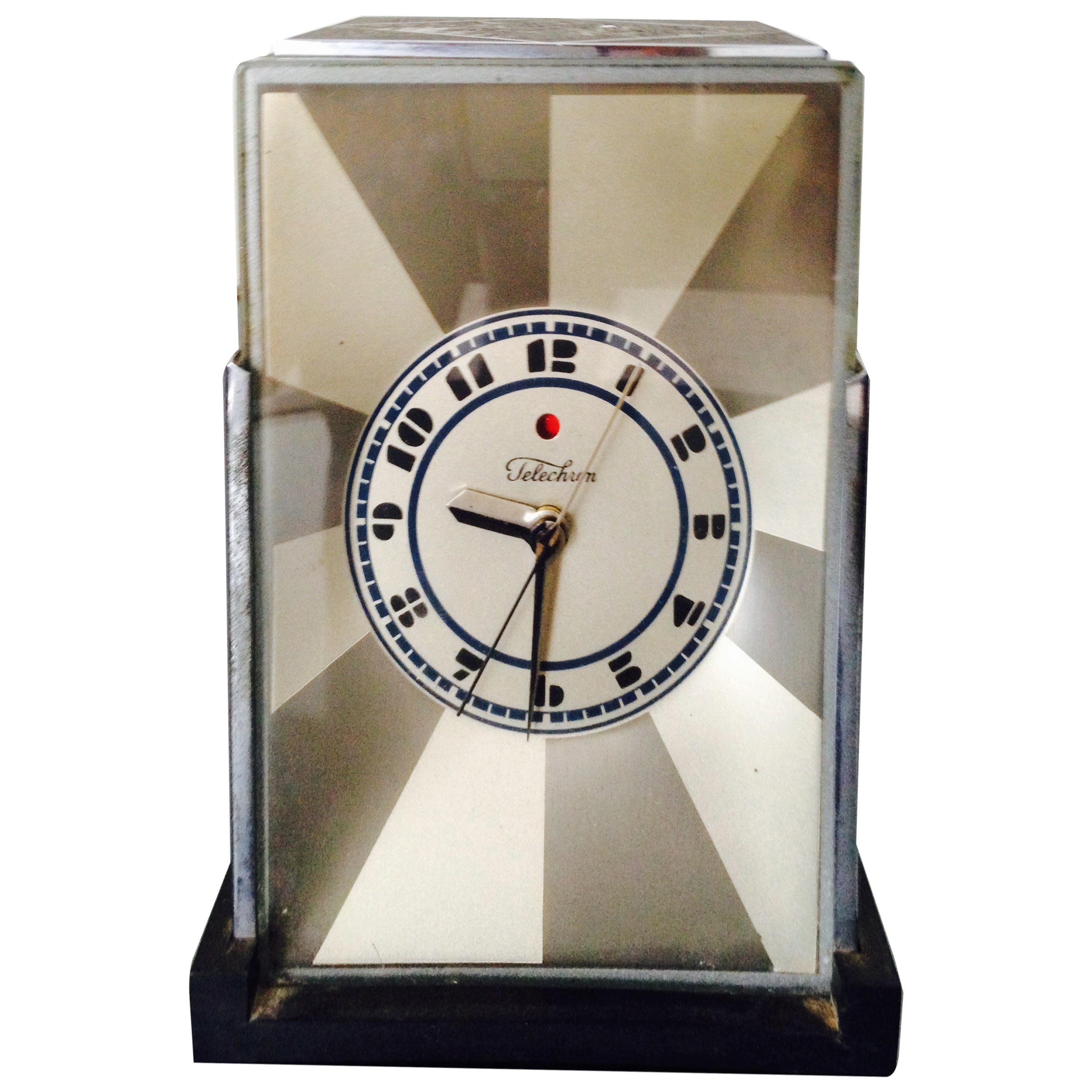 Rare Paul Frankl Art Deco Clock For Sale