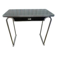 Rare Dimunitive Gilbert Rohde Art Deco Console with Drawer