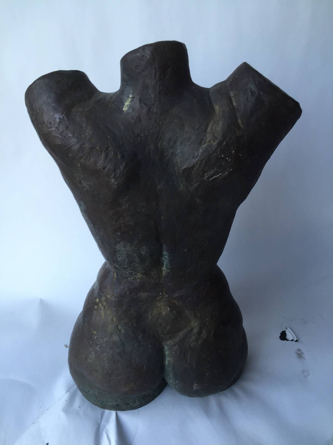 This is a Bronze Torso cast by Reknowned  French Sculptor Aristide Maillol circa 1960's.She is a heavy well done piece with significant details,signed at the the base A.Maillol.