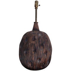 Great Fantoni Organic Ceramic Lamp