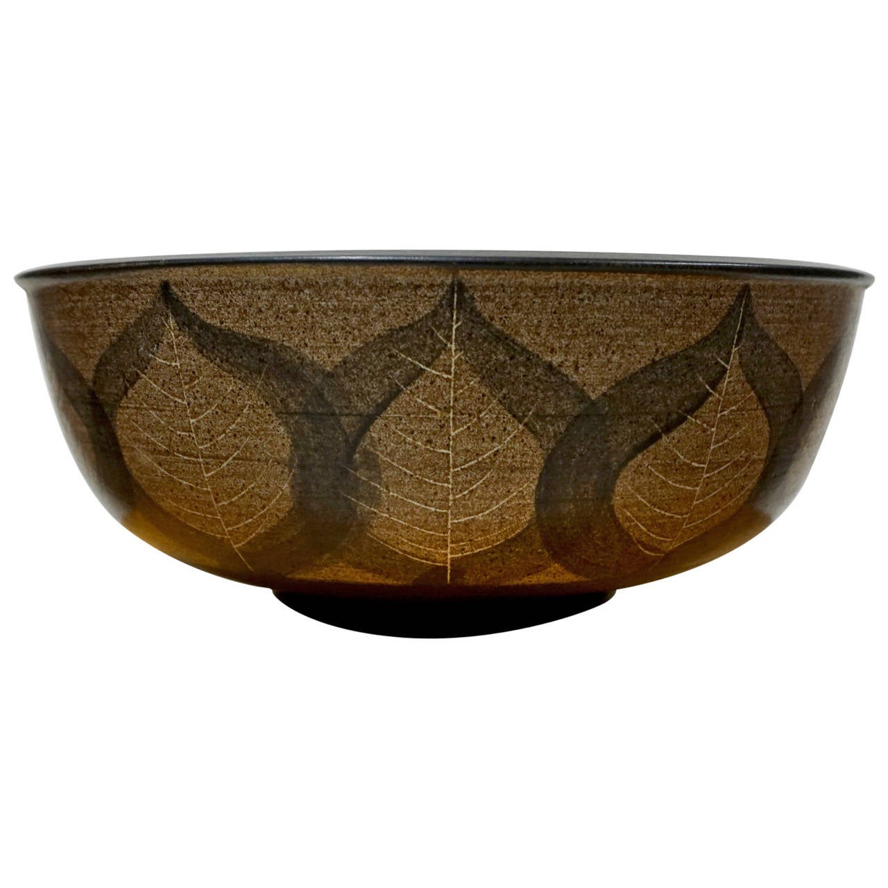 Large Ceramic Bowl by Harrison Mcintosh at 1stDibs