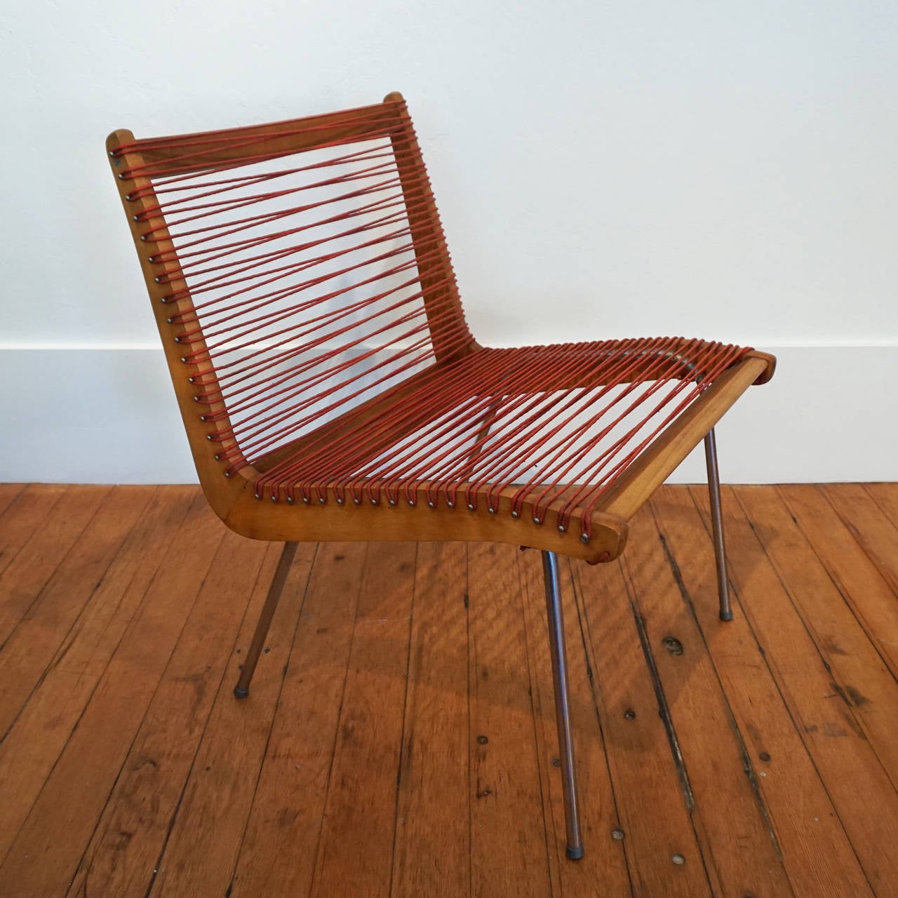 1950 MoMA Good Design String Chair by Robert J Ellenberger for CALFAB ...