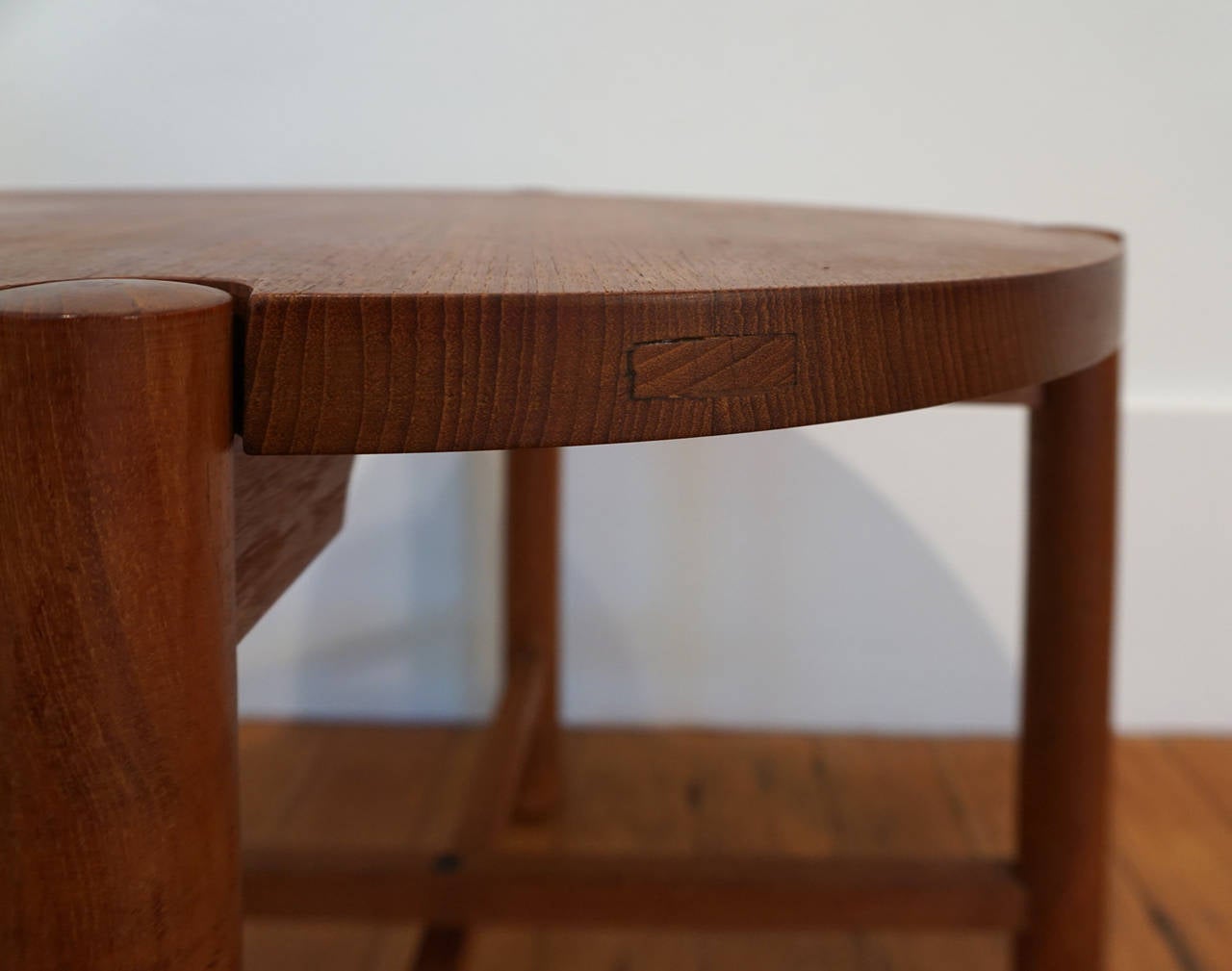 Japanese Folding Side Table by Kathuo Mathumura for Yamaguchi