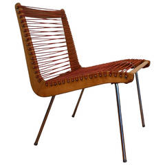 1950 MoMA Good Design String Chair by Robert J Ellenberger for CALFAB