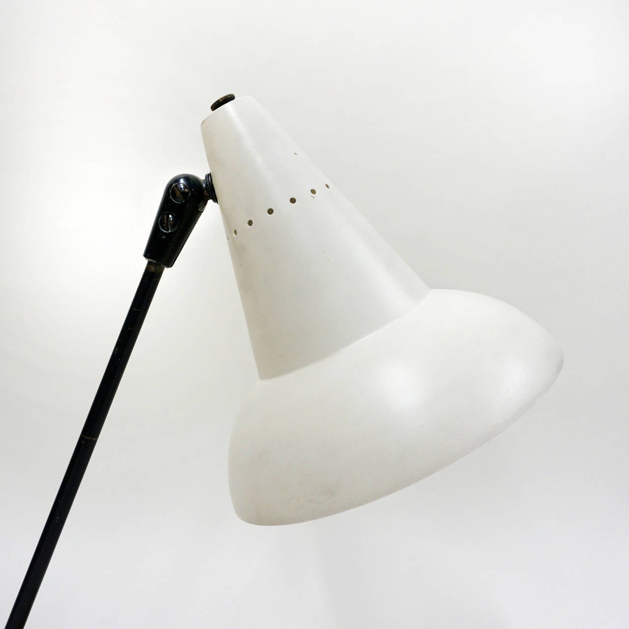 Enameled 1950s Heifetz Table Lamp