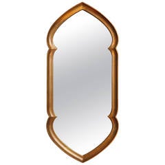Mid-Century Modern Gilt Mirror in Arabesque Form by La Barge