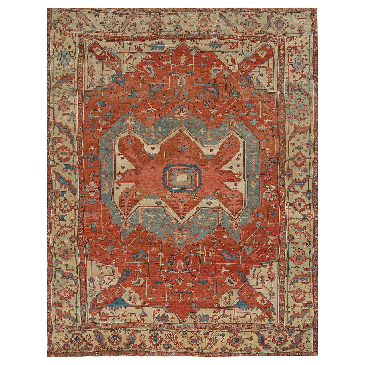 Antique Heriz Serapi Rug Circa 1890 For At 1stdibs Antique Heriz Serapi Rug Circa 1890 For