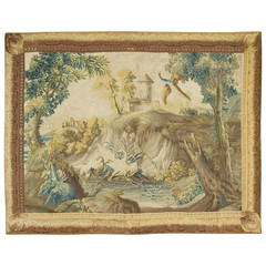 French Landscape Tapestry, Probably Beauvais, circa 1750 1