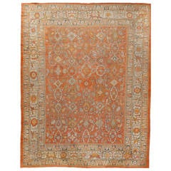 Antique Oushak Rug 4