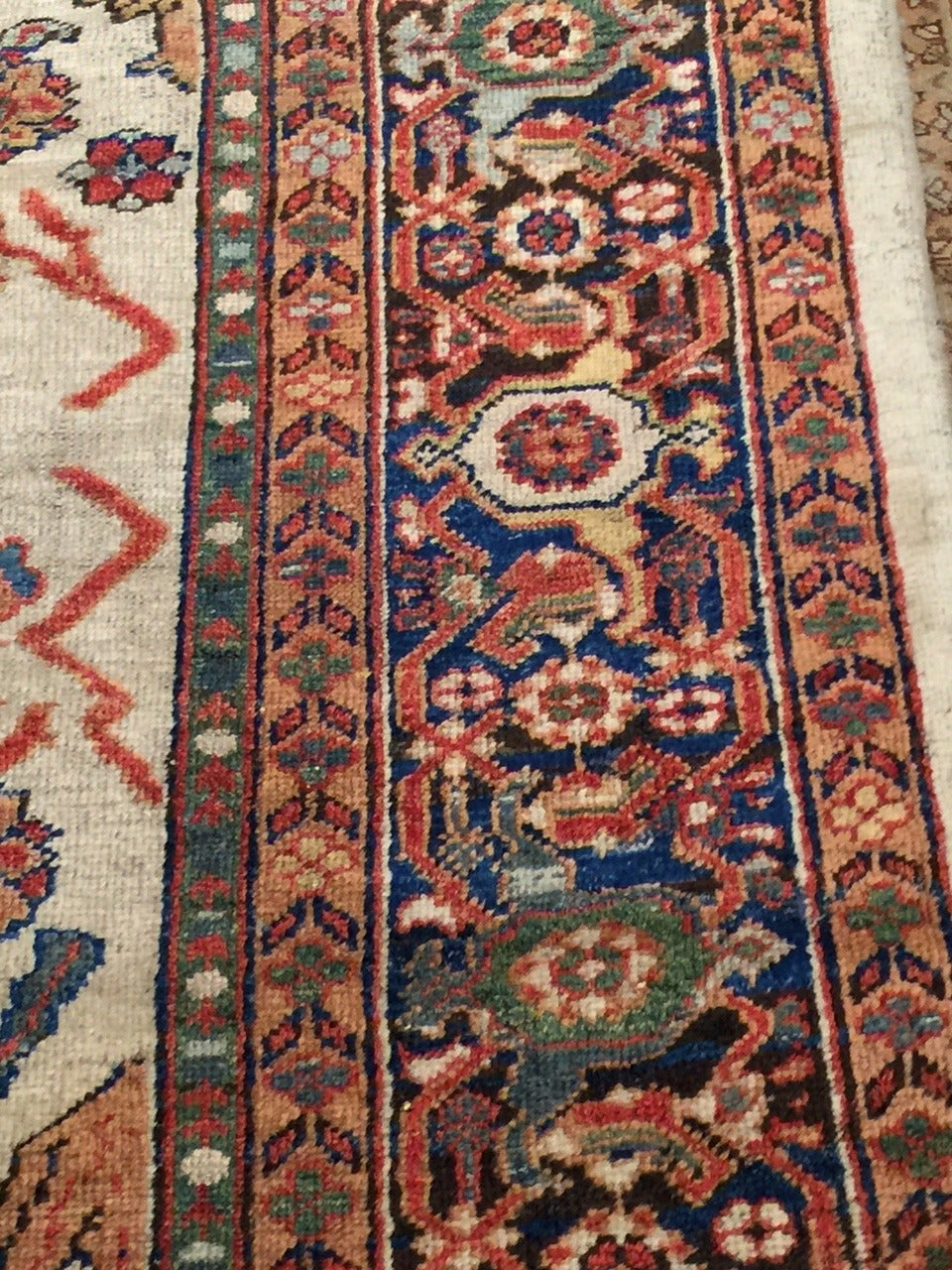 Antique Persian Ziegler Rug For Sale at 1stdibs
