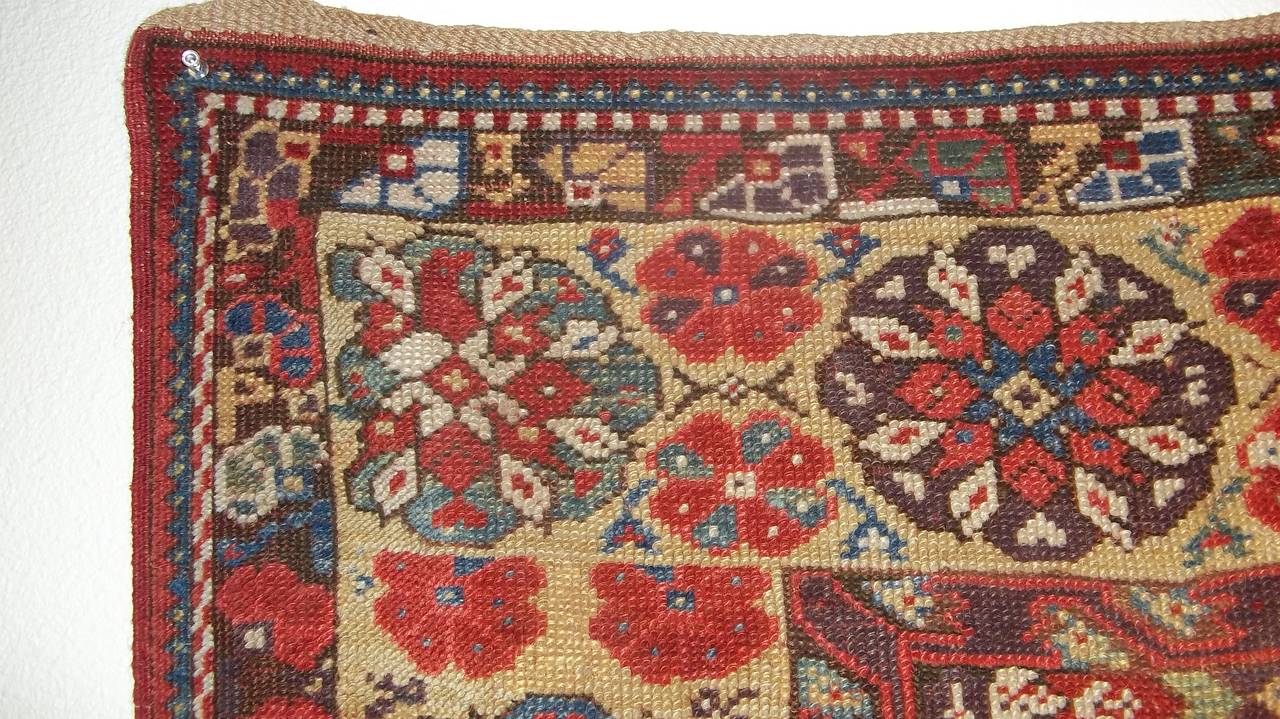 Antique Turkish Melas Oriental Rug
