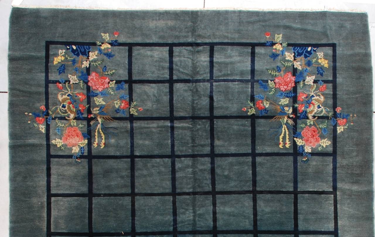 Antique Peking Chinese Oriental Rug