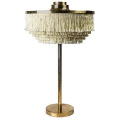 Silk Fringe Lamp by Hans-Agne Jakobsson