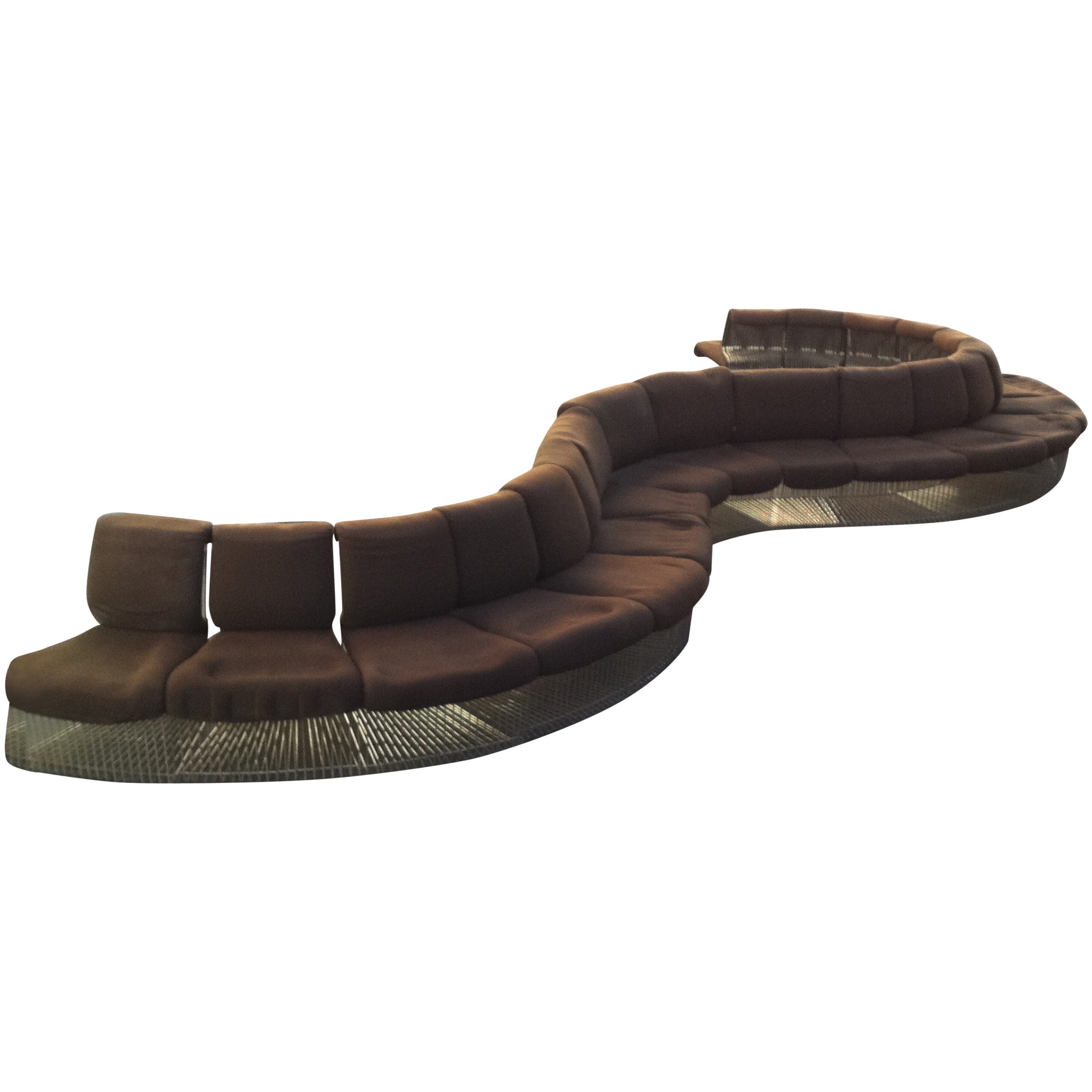 Pantonova Sofa Designed by Verner Panton For Sale