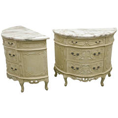 Demilune Painted Chests