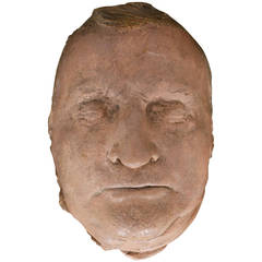 19th Century Daniel Webster Death Mask