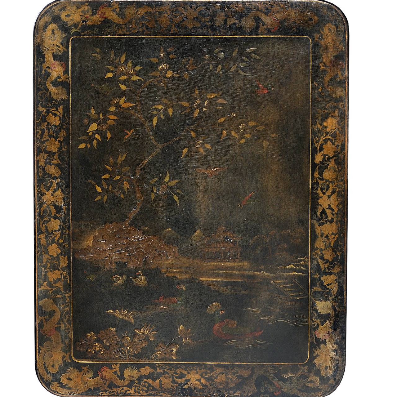 Painted Early 19th Century, Regency Chinese Export Side Table, circa 1820 For Sale