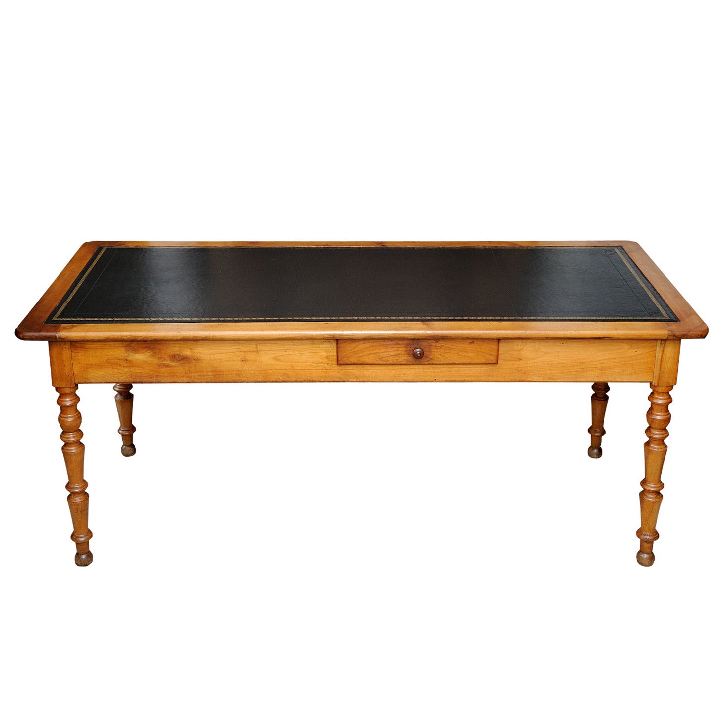 French Cherrywood Writing Desk, circa 1840 For Sale