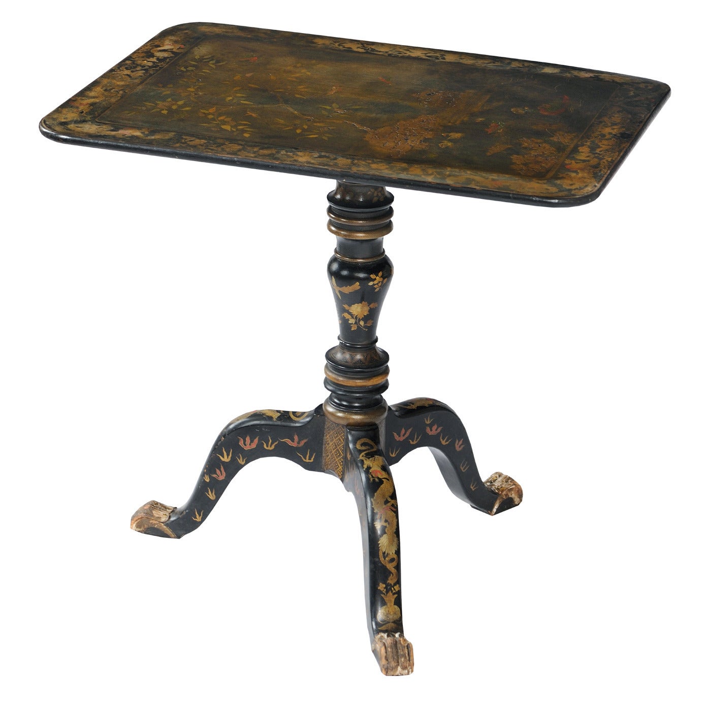 Early 19th Century, Regency Chinese Export Side Table, circa 1820 For Sale