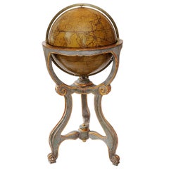 Antique Italian Large Scale Mid-18th Century, Library Globe Stand, circa 1760