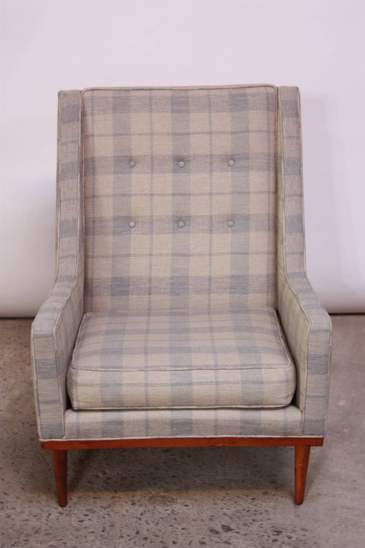 Milo Baughman for James Inc King Chair at 1stdibs