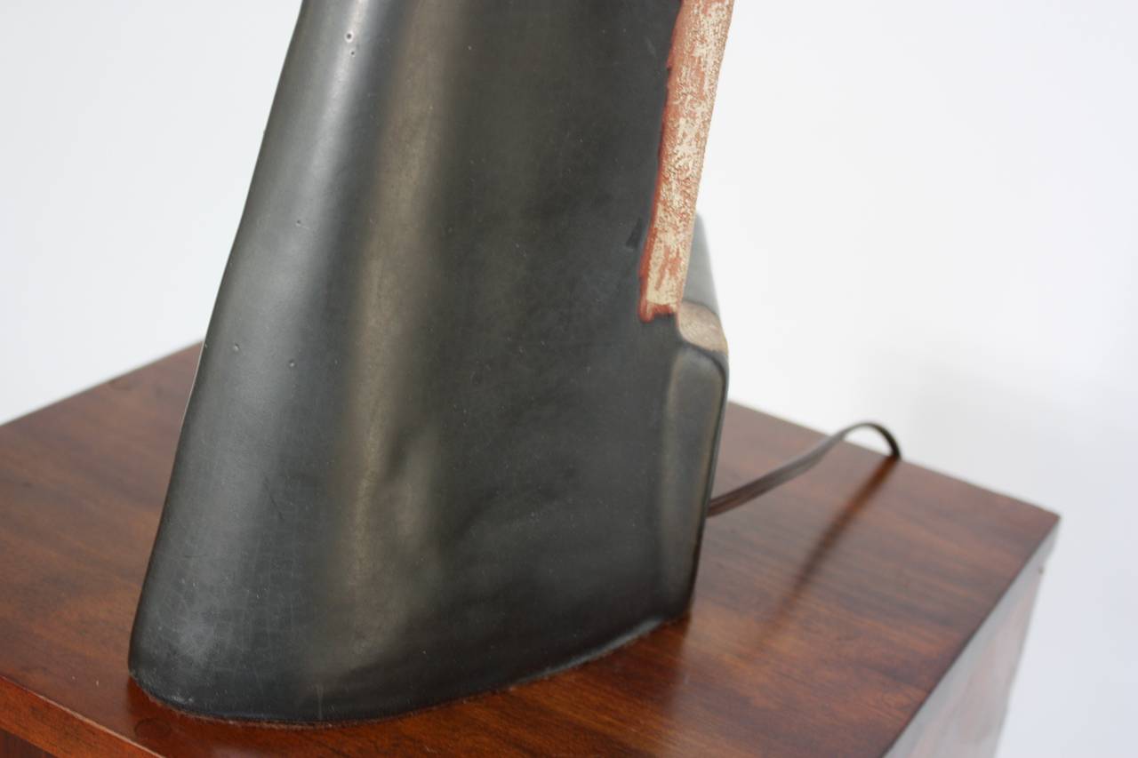 Glazed Ceramic Table Lamp Attributed to Marianna Von Allesch 2